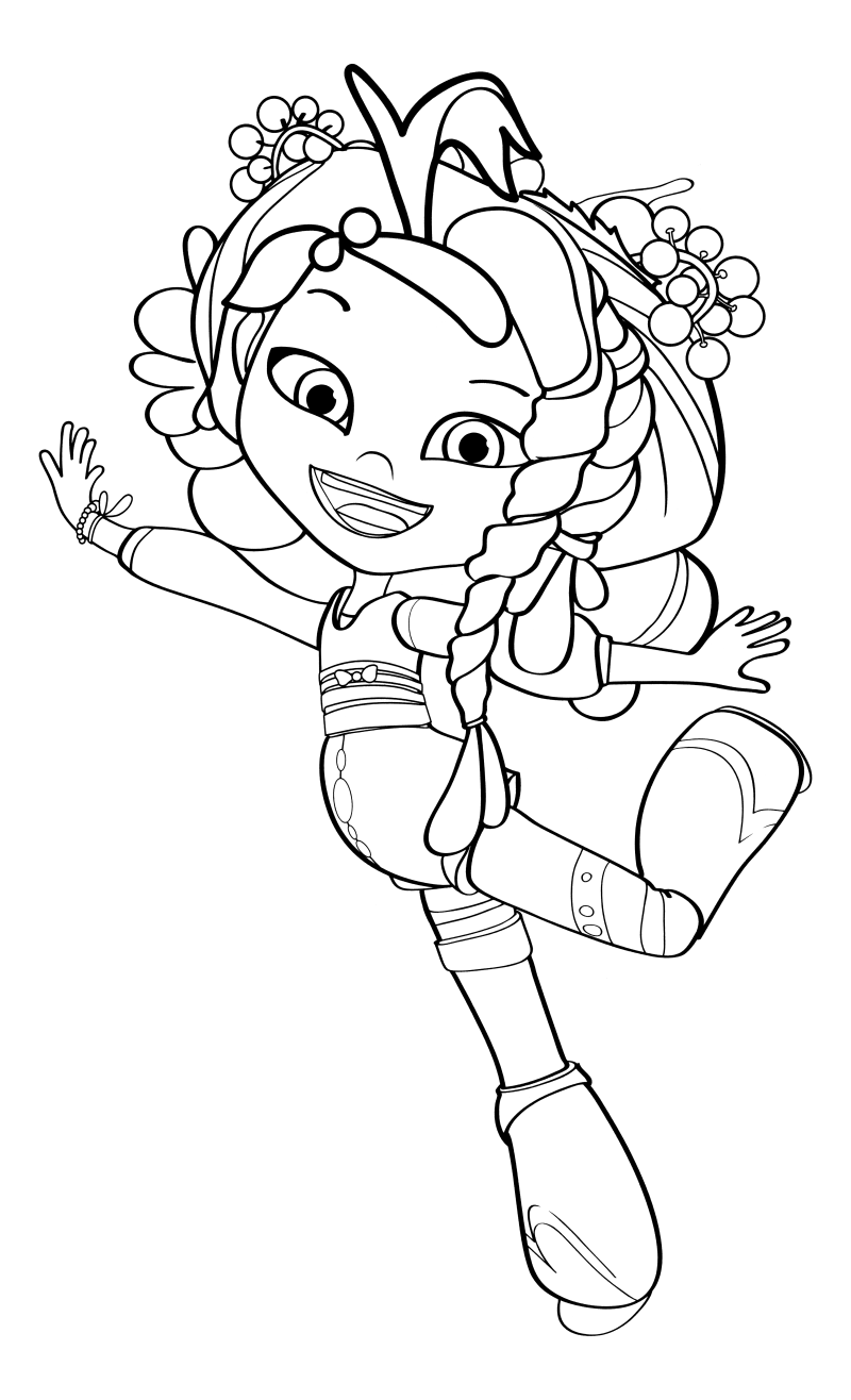 Раскраски для девочек сказочный патруль
