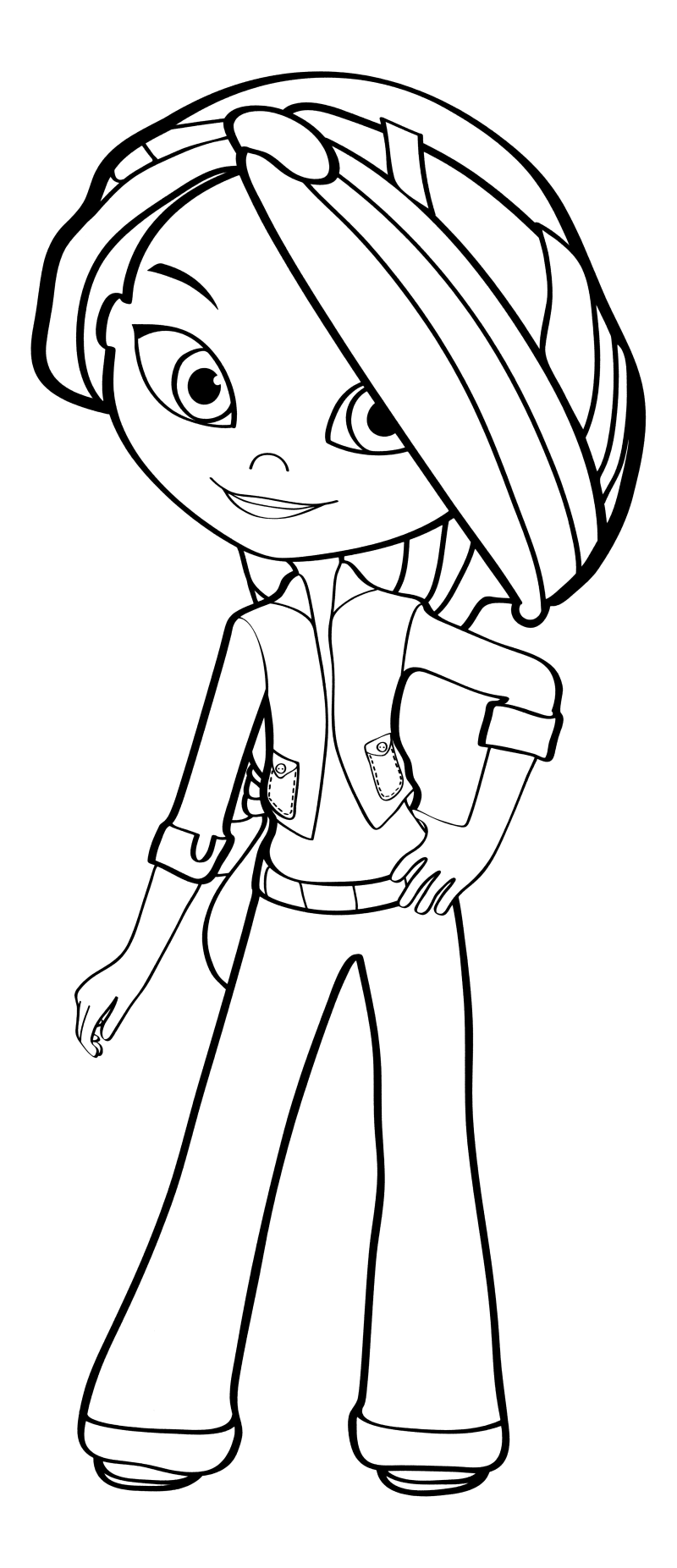 Раскраска сказочный патруль Аленка Снежка Маша и Варя