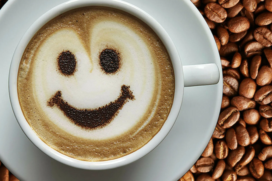 Кофе с улыбкой