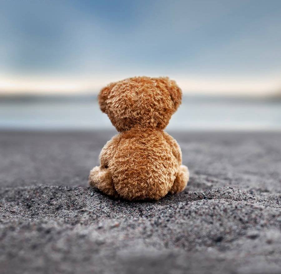 Мишка с кофе