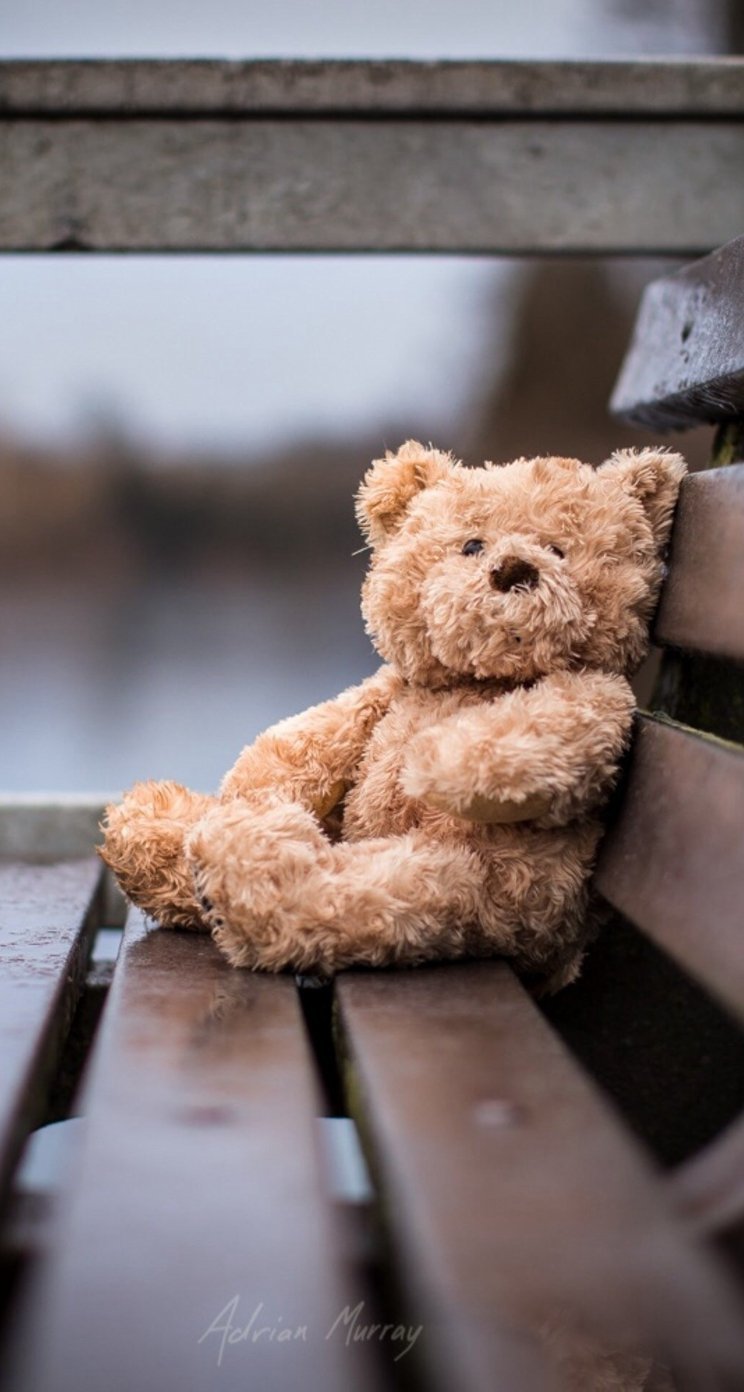 Грустный мишка