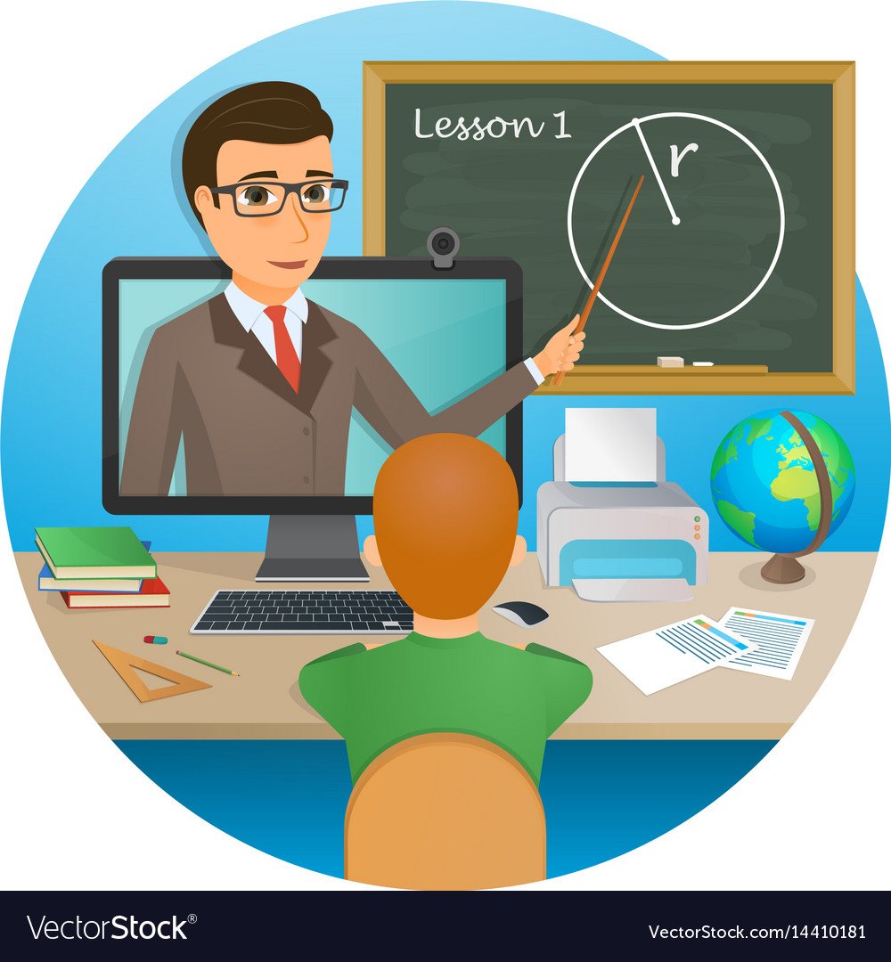 Учитель у доски