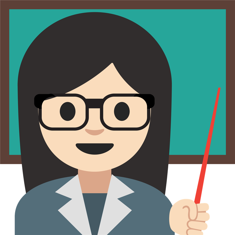 Мультяшная бизнес девушка