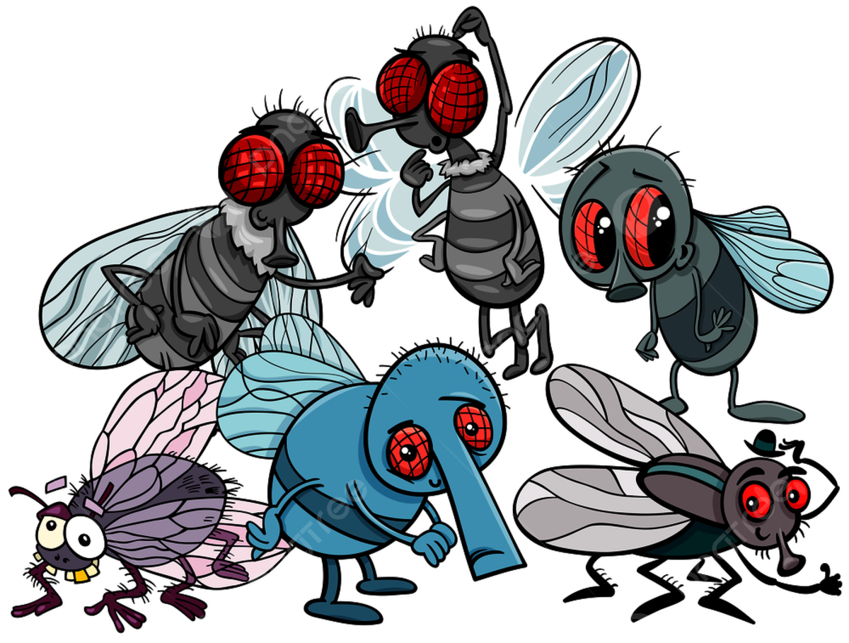 Веселая мошка