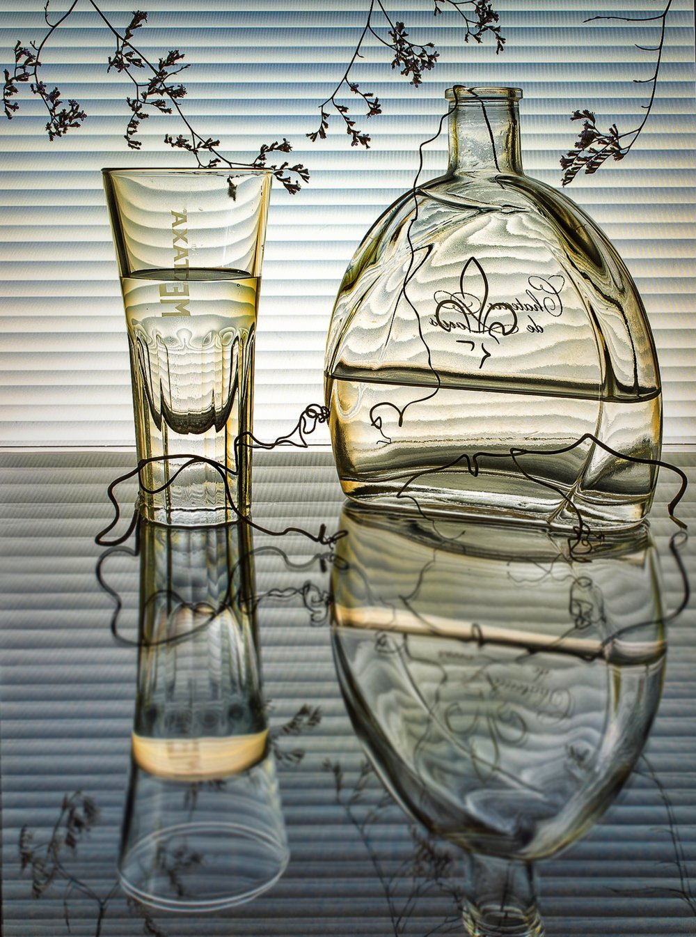 Стеклянные предметы