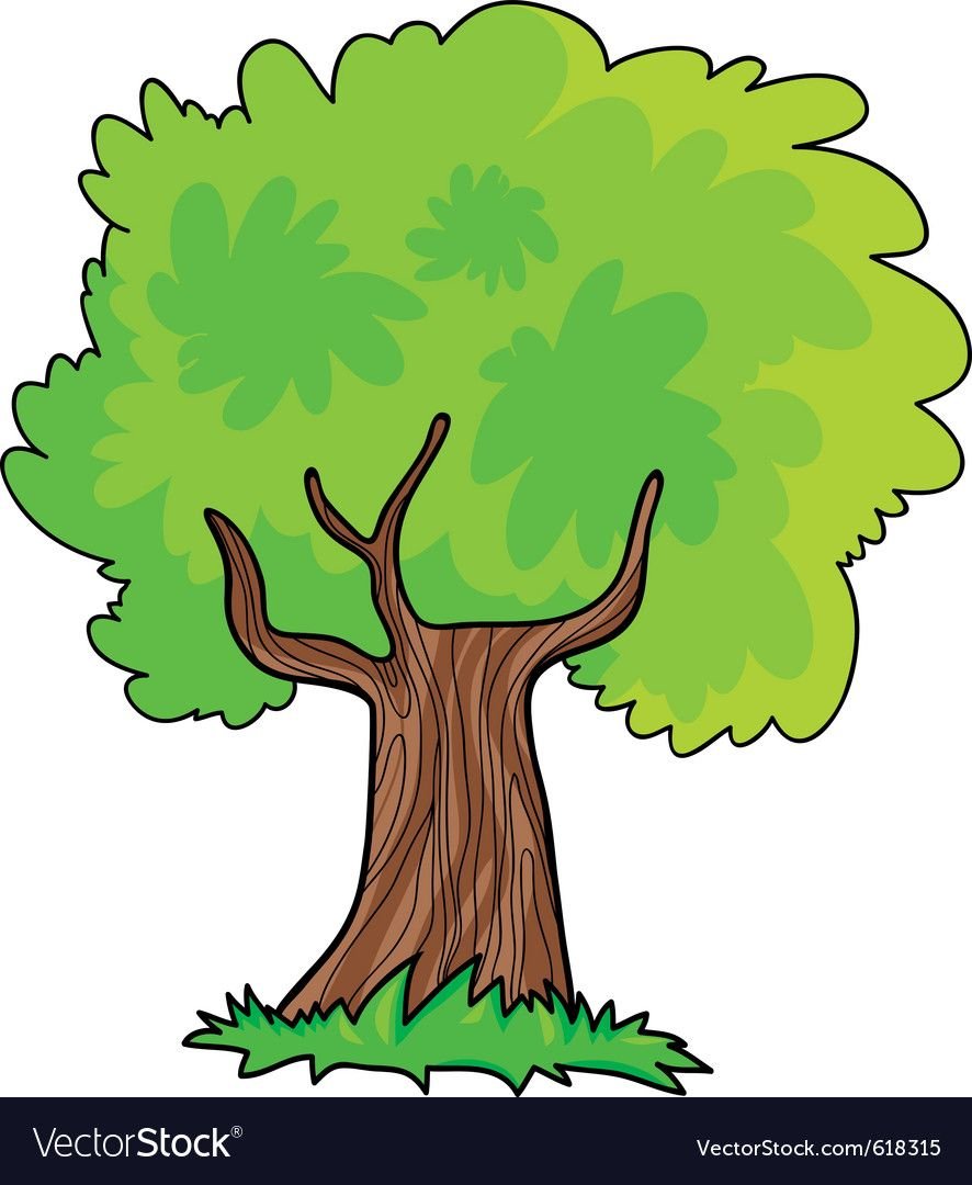 Летнее дерево для дошкольников