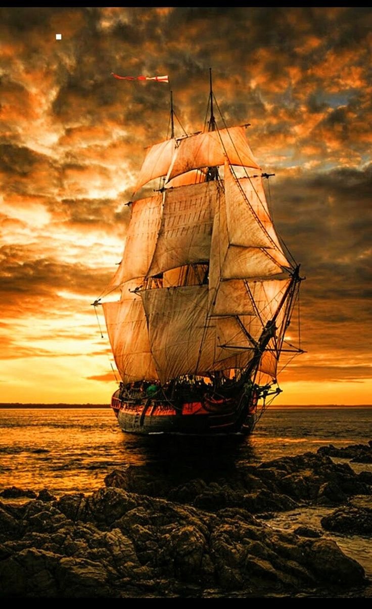 Старинные корабли