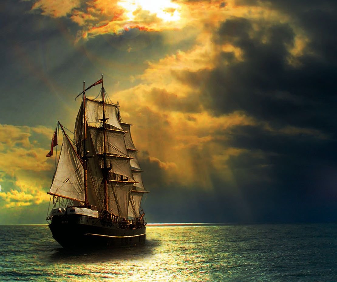 Старинные корабли