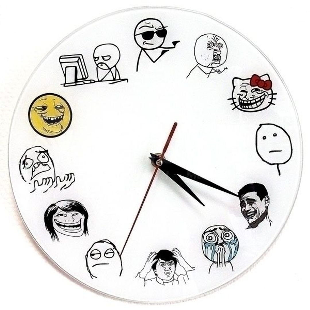 Прикольные часы