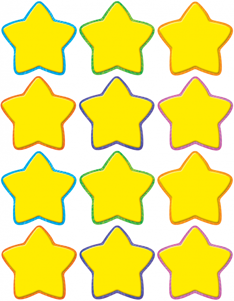 Желтые звездочки