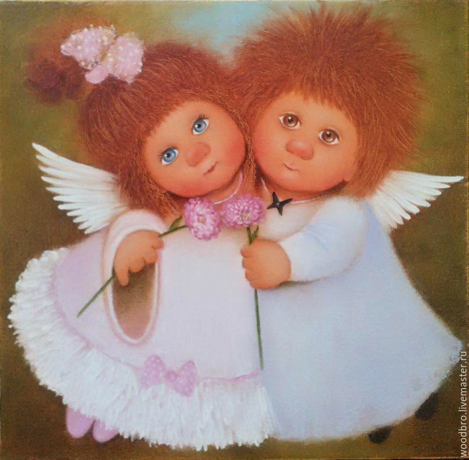 Забавные ангелочки