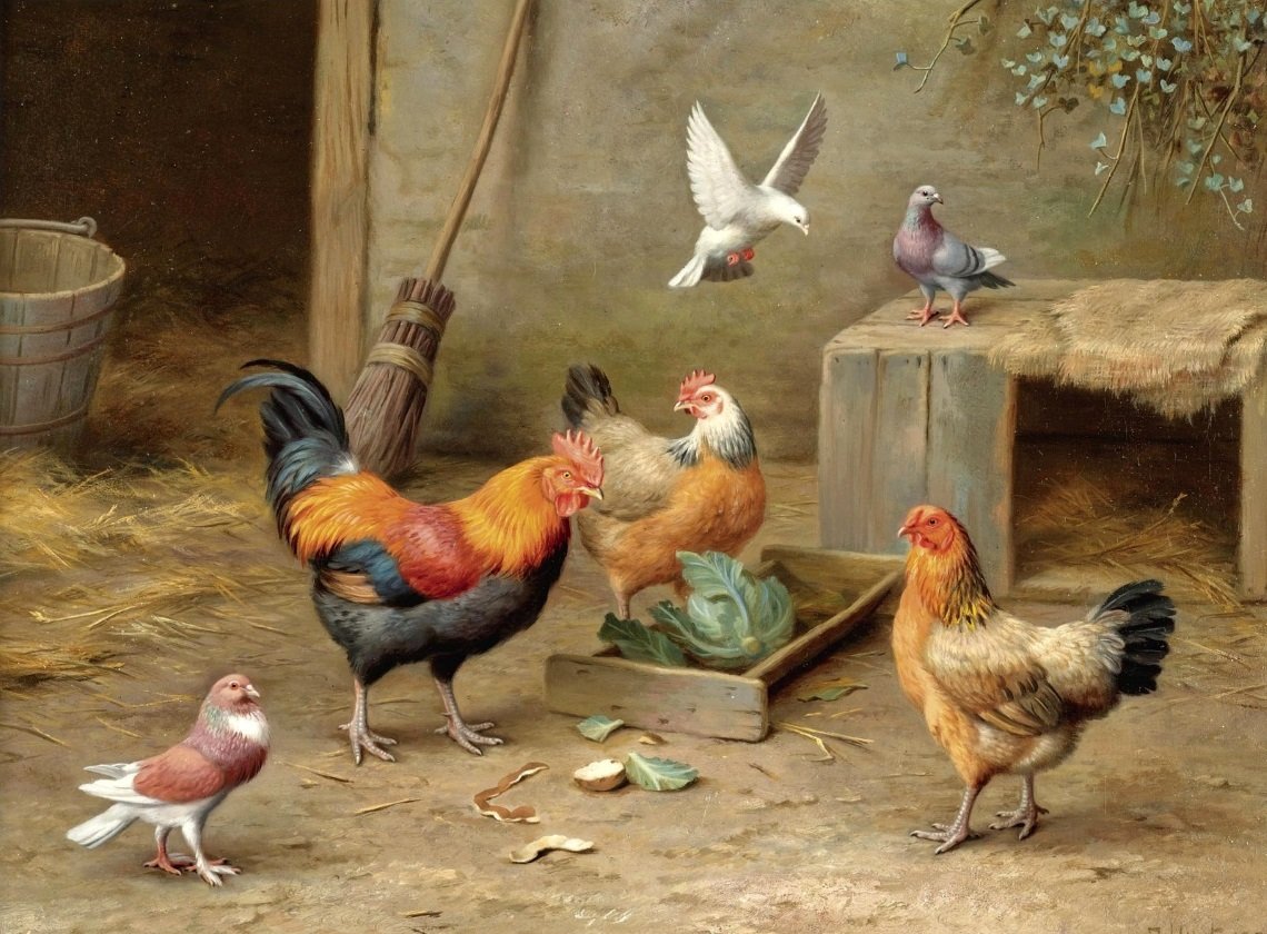 Эдгар Хант Скотный двор