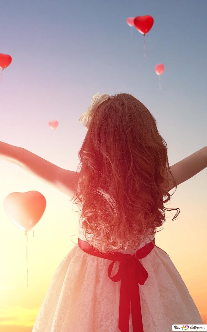 Счастливая девушка