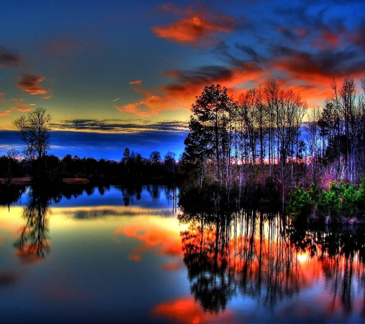 Вечерняя природа