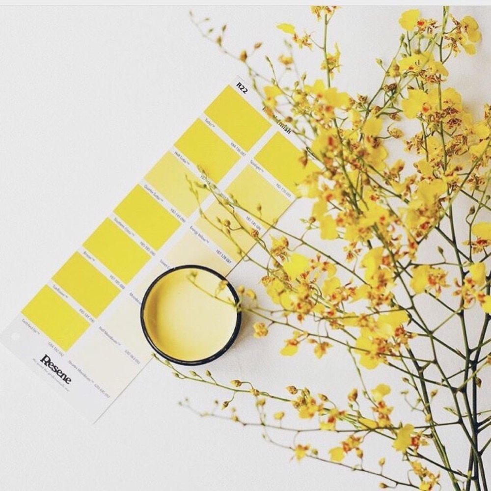 Эстетика жёлтого и белого