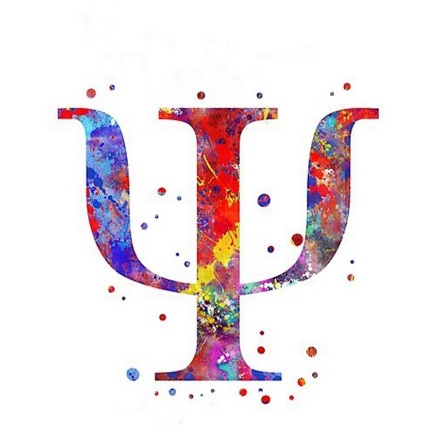 Знак психологии разноцветный