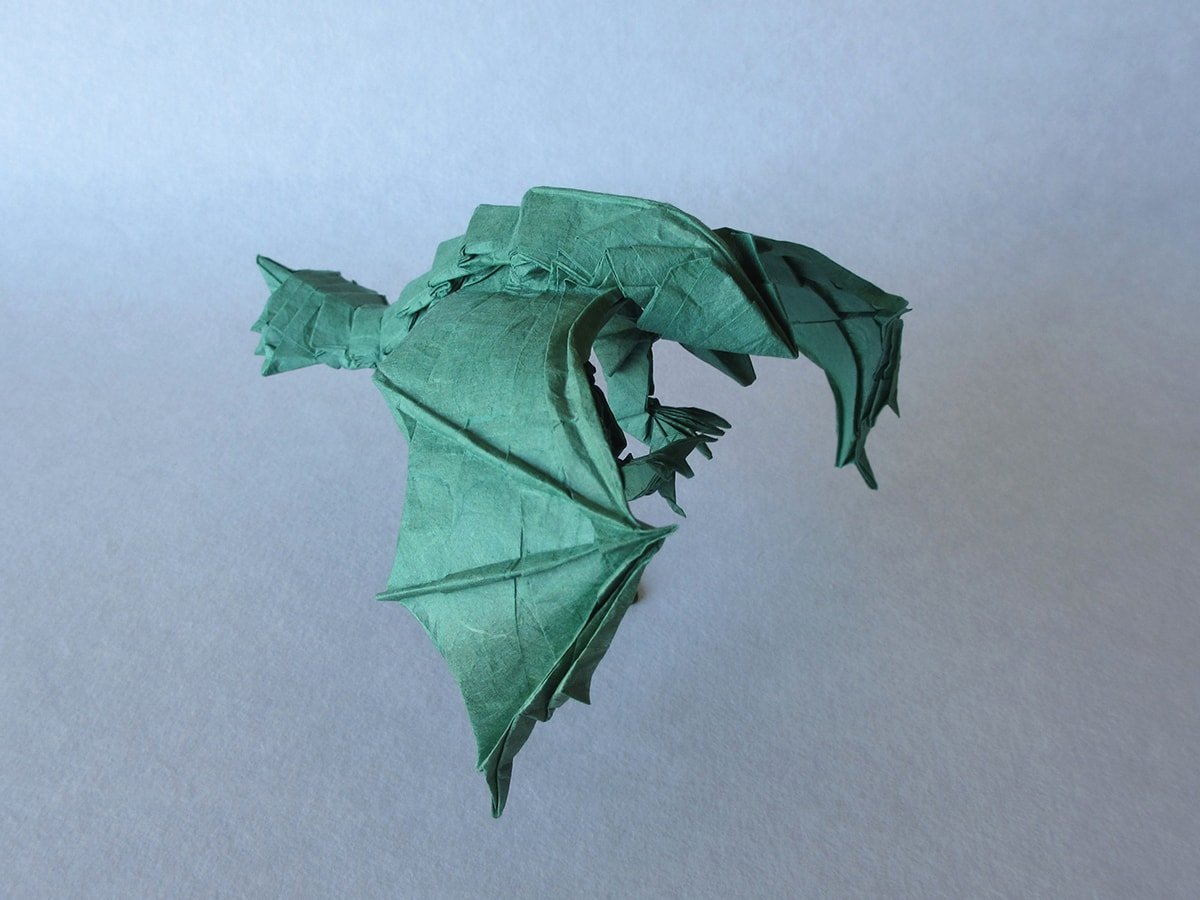 Пейперкрафт дракон