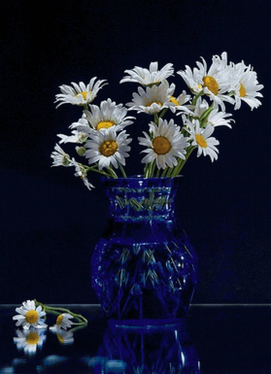 Живопись на холсте "ромашки"