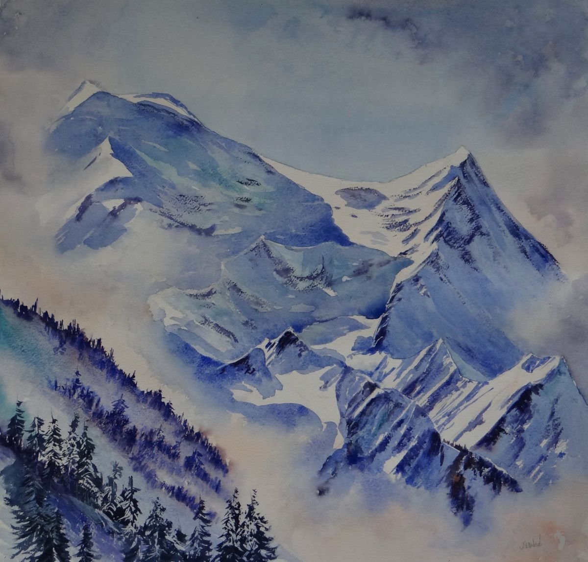 David Drummond акварель