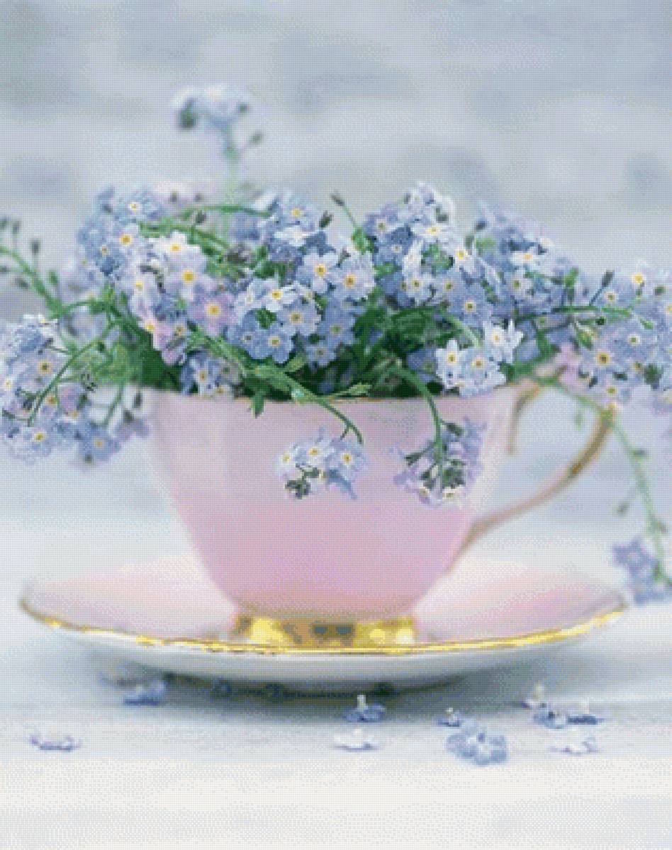 Цветы в кружке