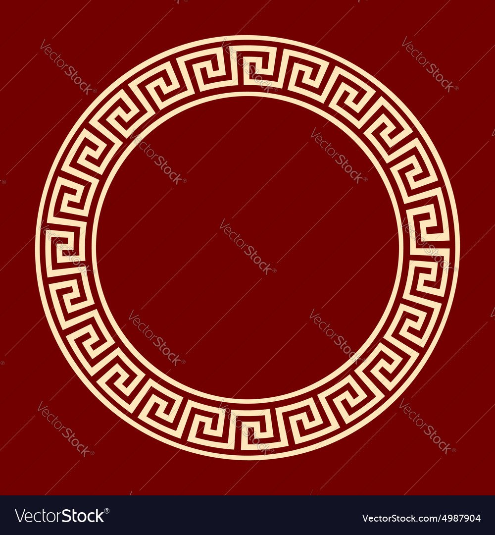 Орнамент зерна в римском стиле