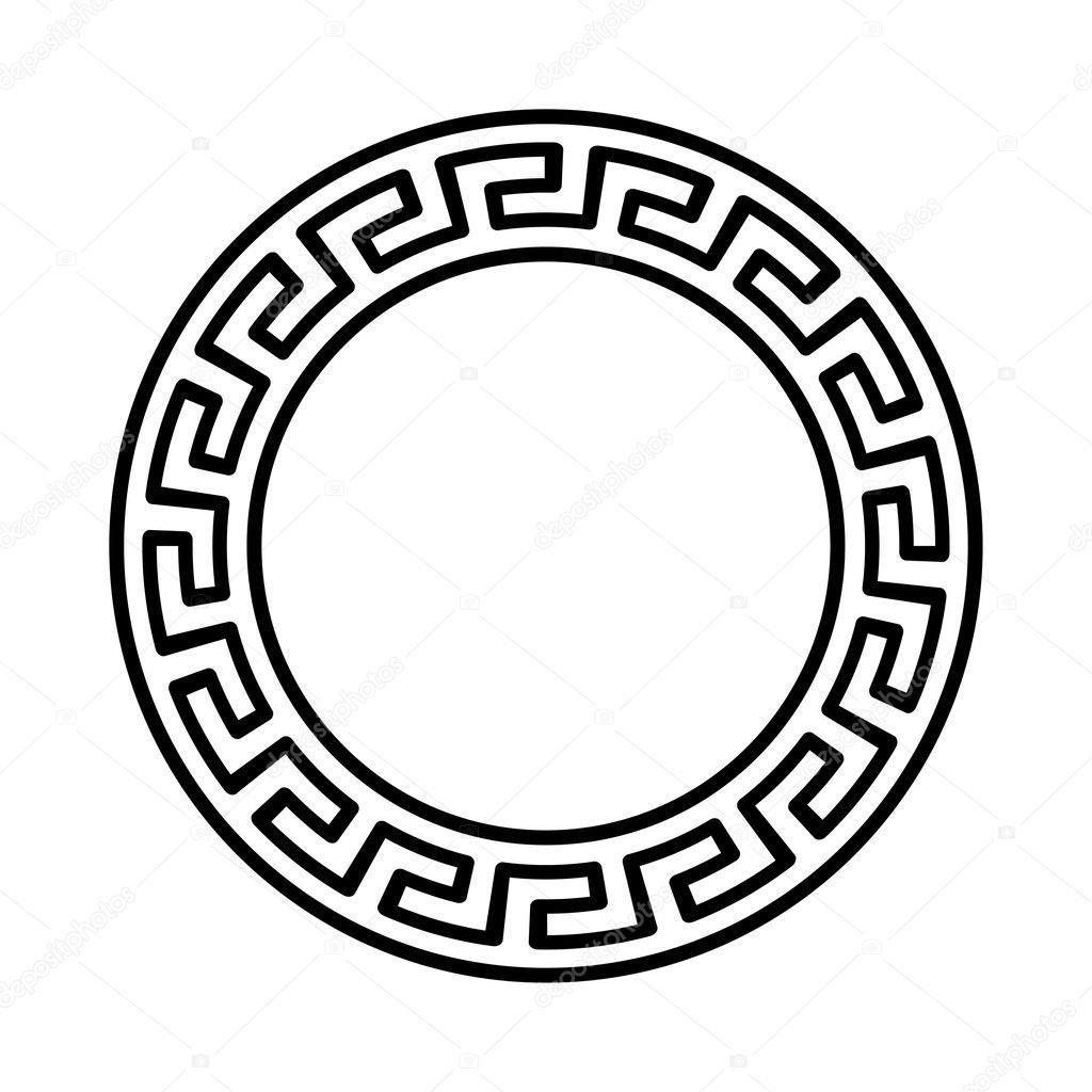 Пальметта орнамент древней Греции