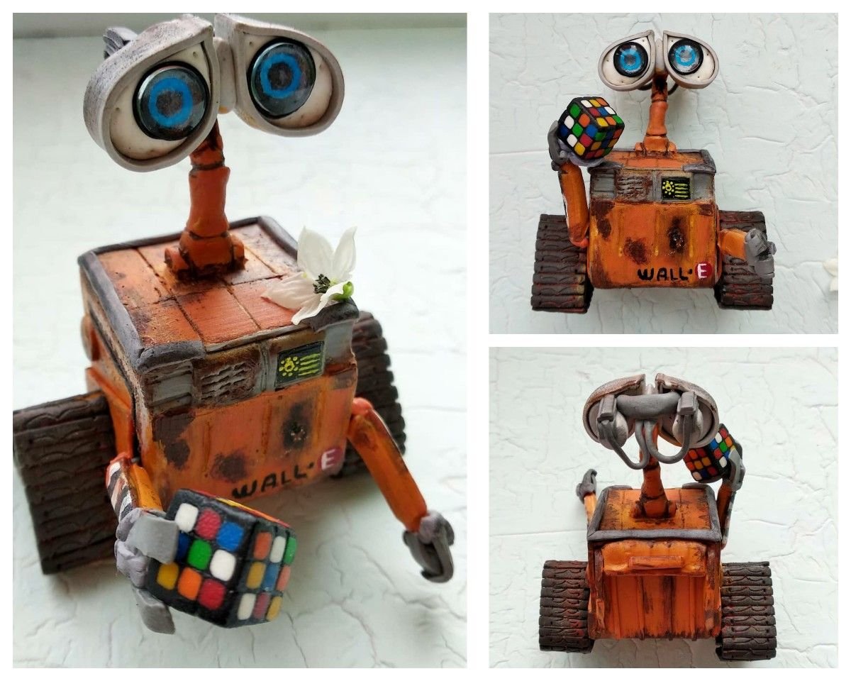 Робот Валли вид сбоку