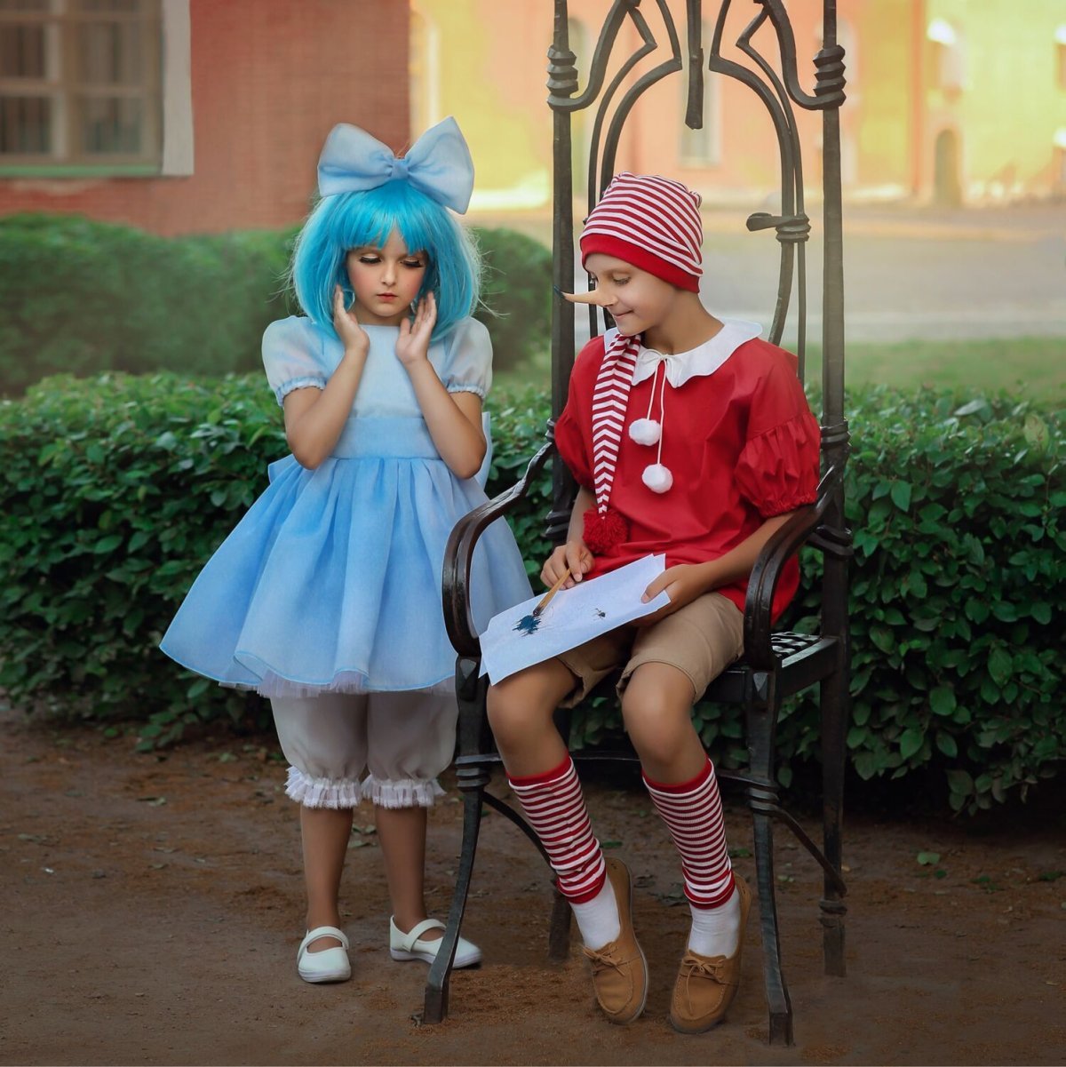 Герои Буратино Мальвина Пьеро