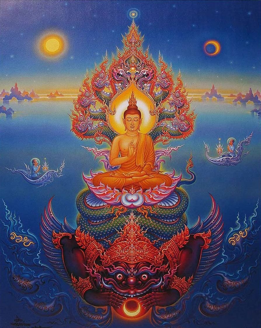 Будда Шакьямуни арт