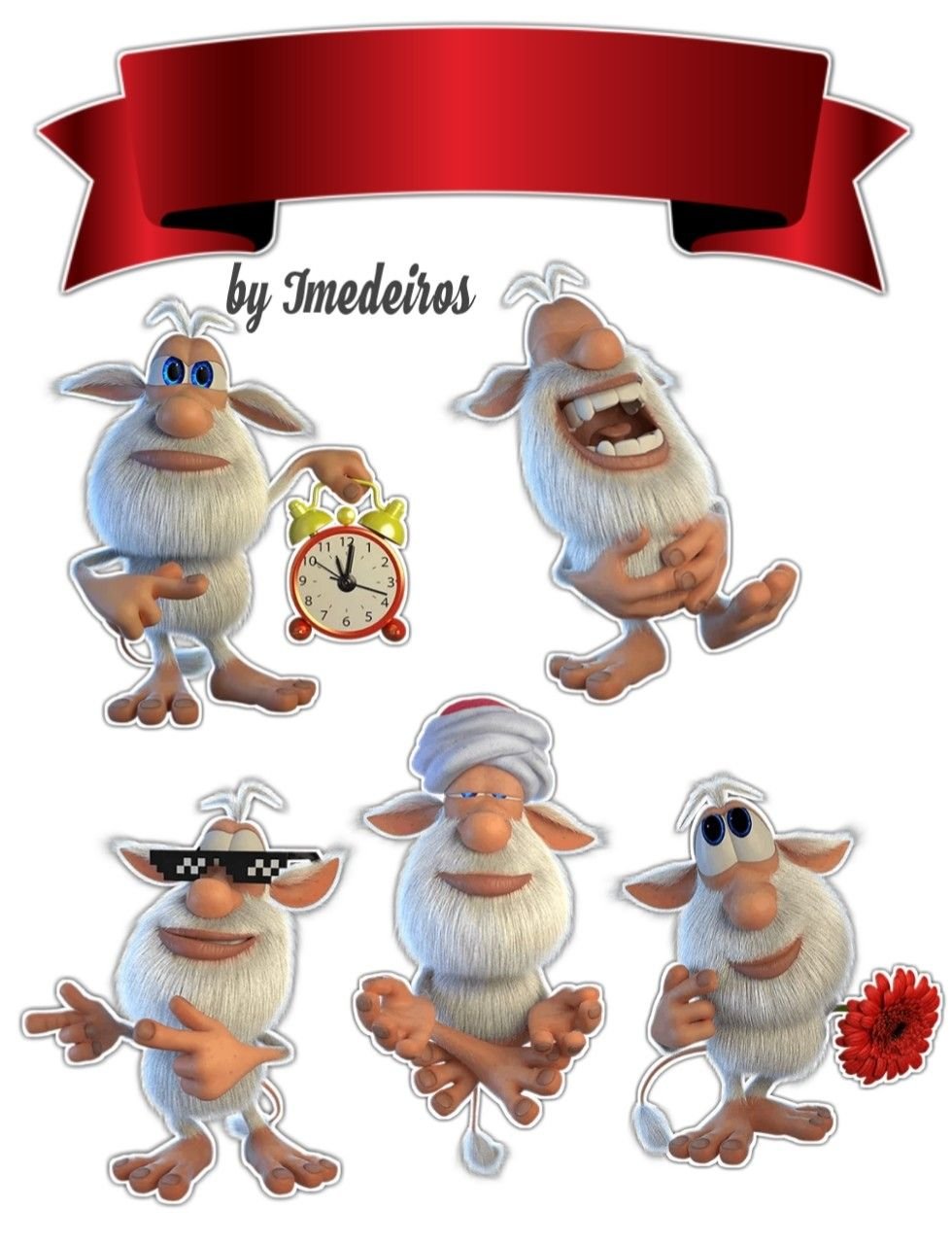 Торт Буба 3д