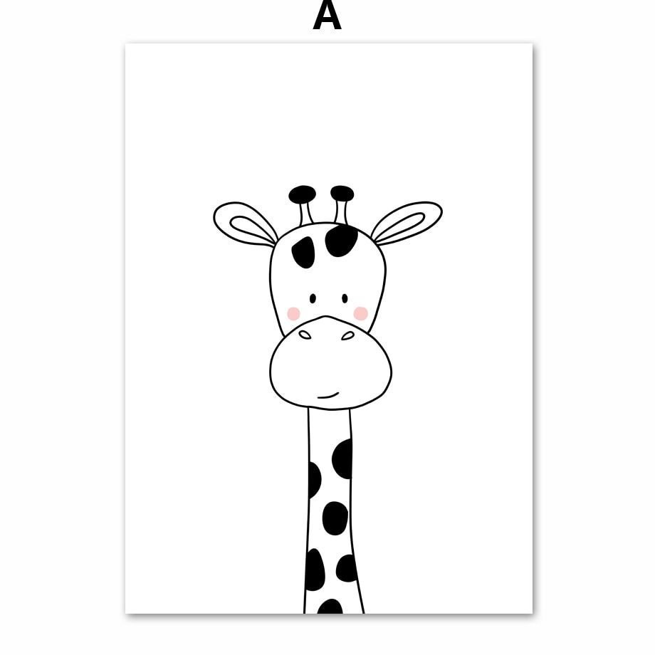 Жираф рисунок для срисовки