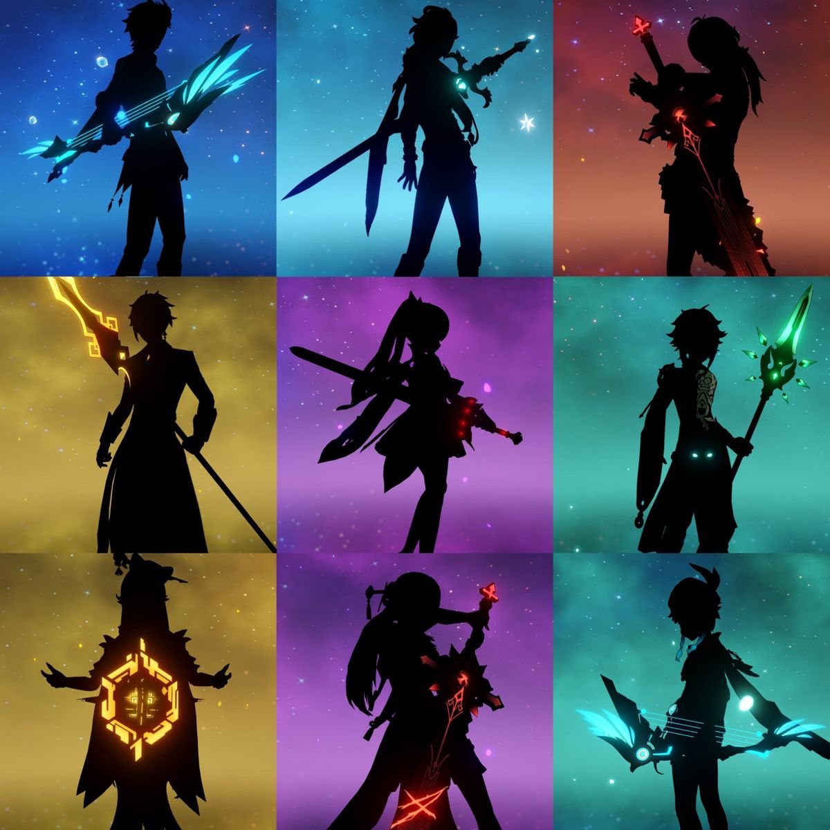 Новые персонажи Геншин