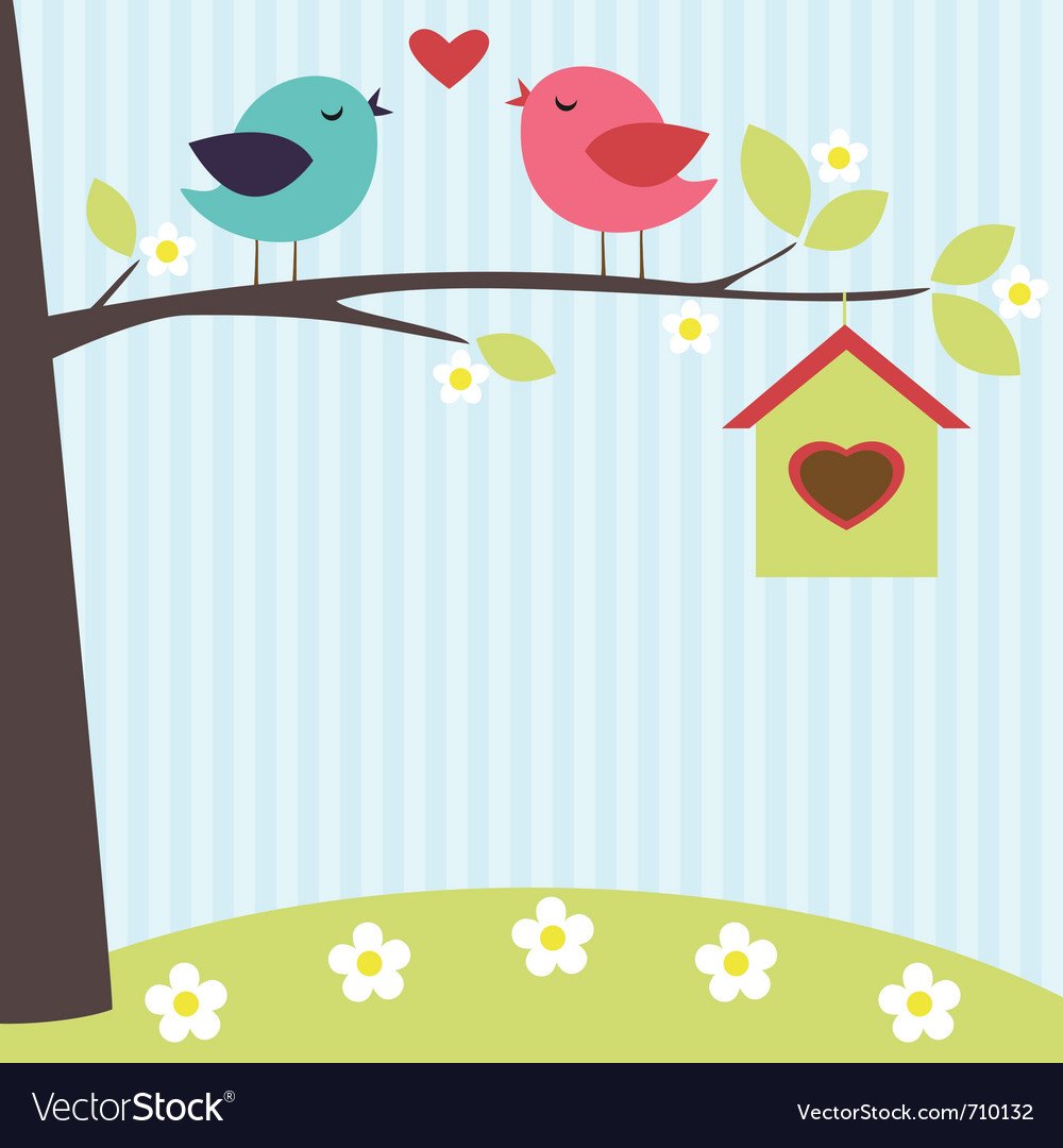 Винтажные скворечники с цветами