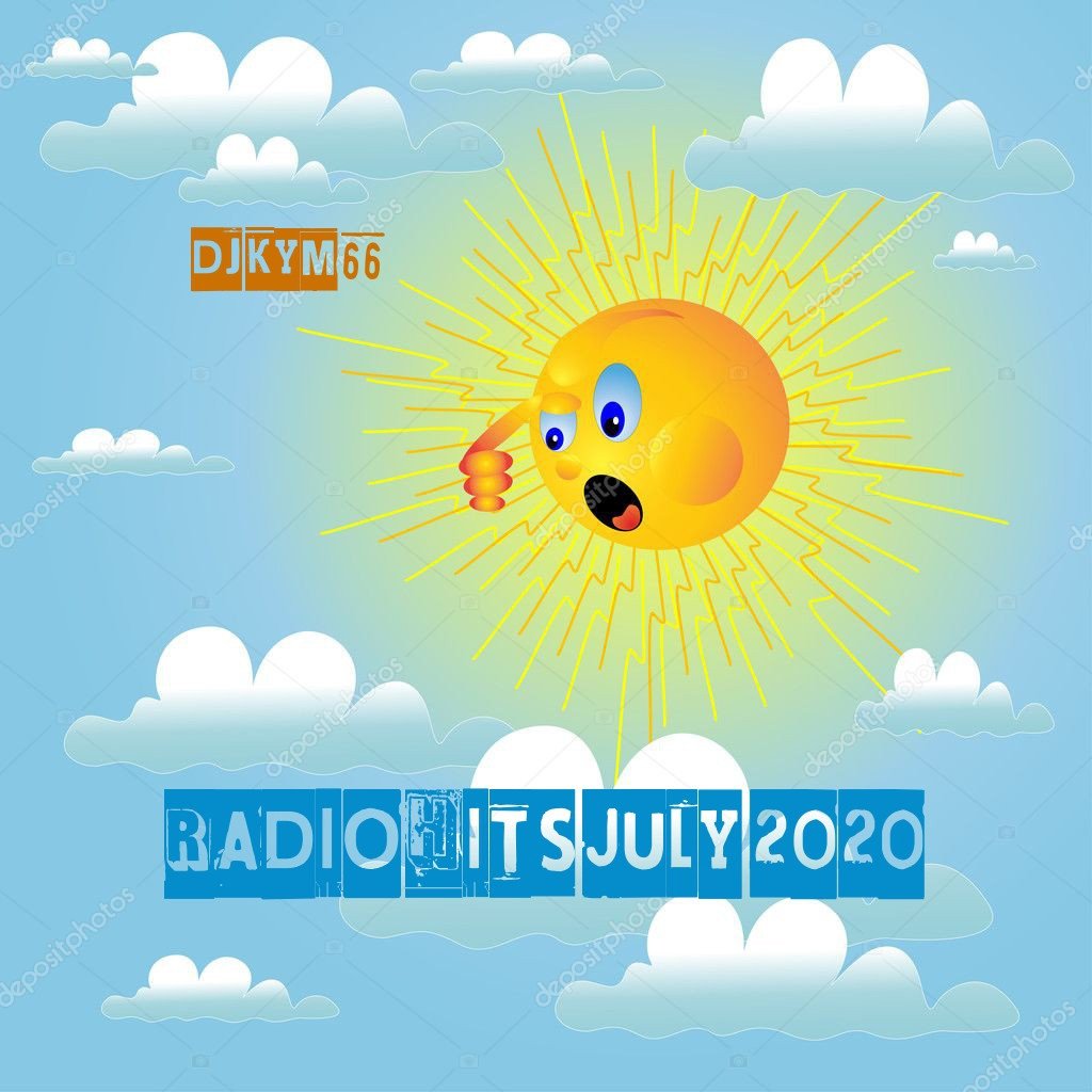 Детское солнышко с облаками