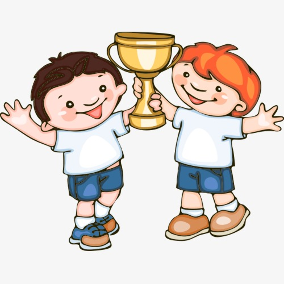 Мальчик спортсмен с Кубком