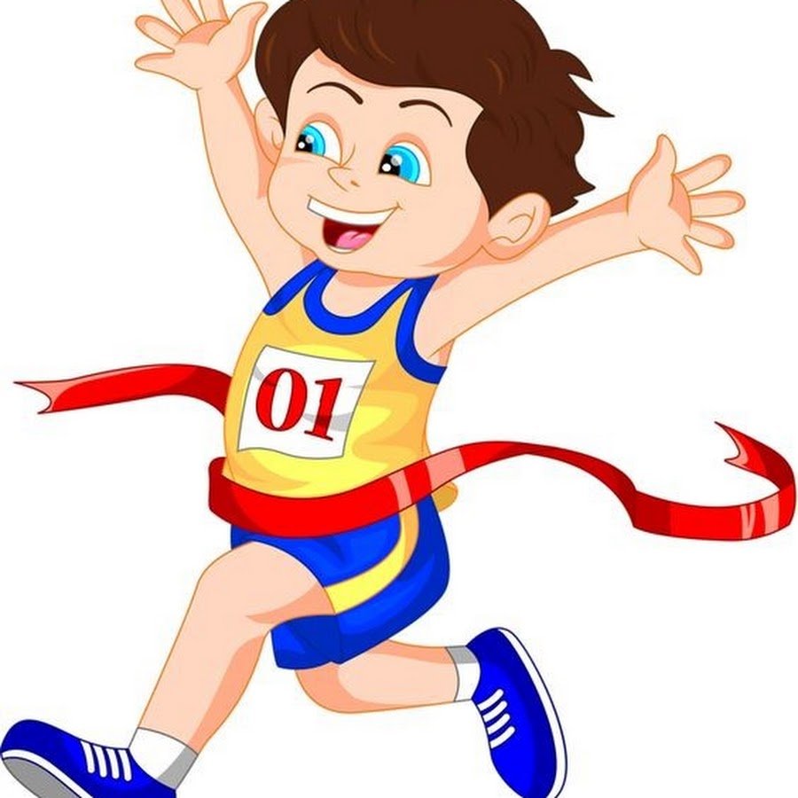 Спортивный мальчик мультяшный