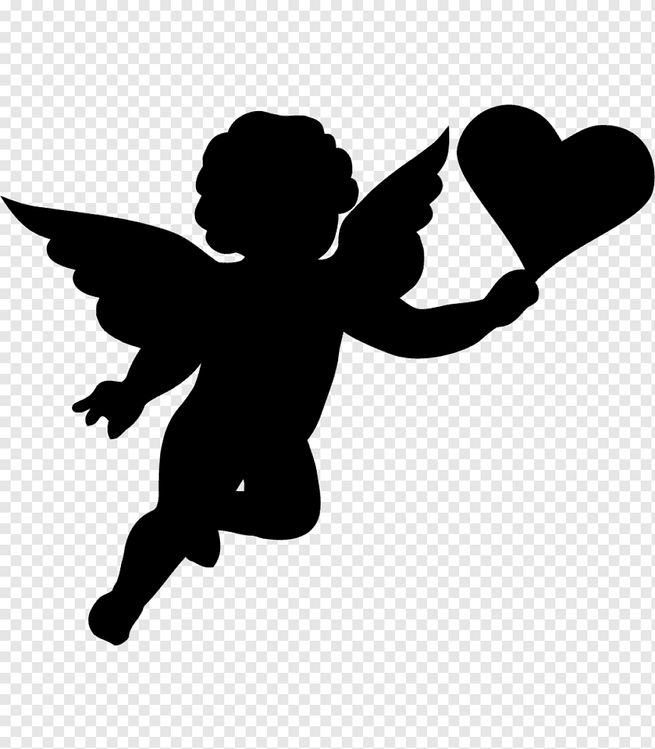 Много ангелочков на одном листе