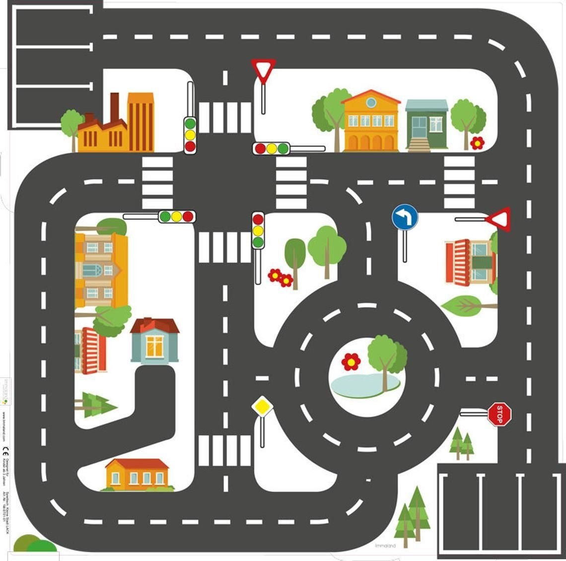 Игровое поле дорога для детей