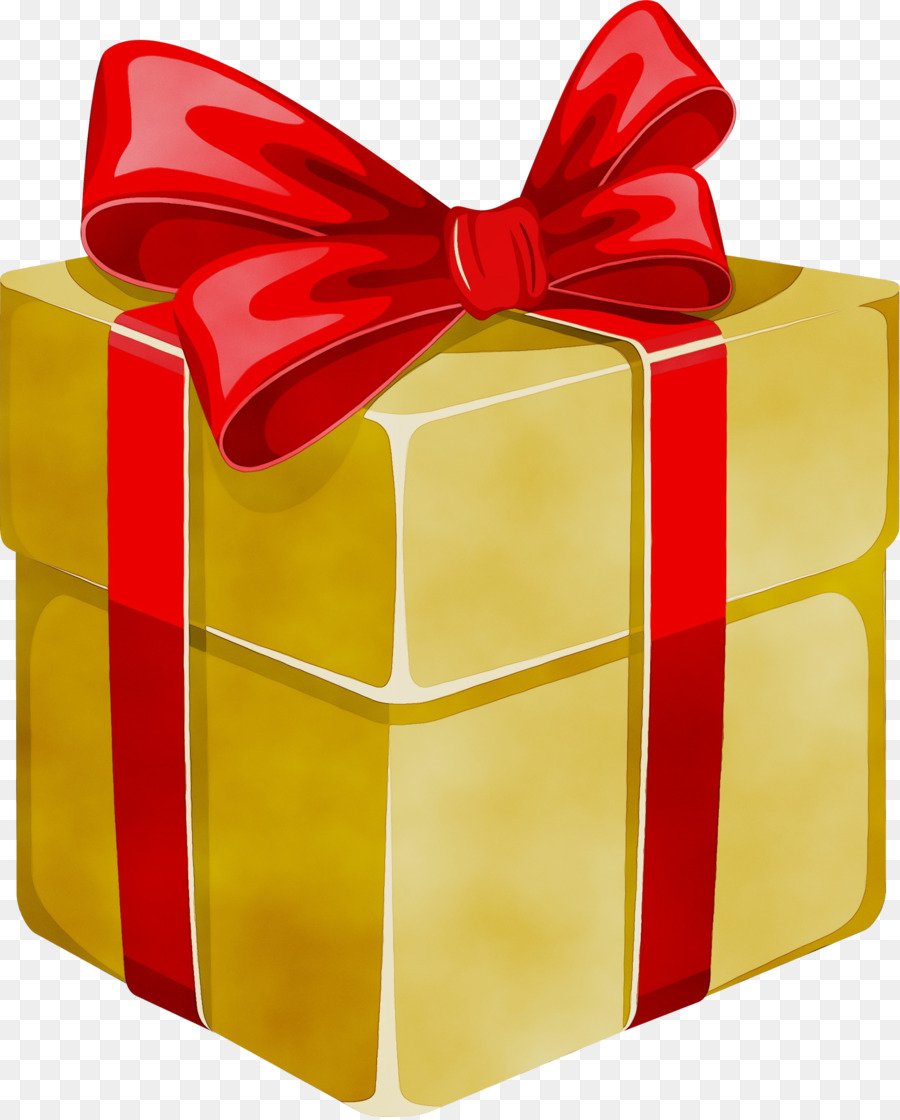 Подарочная коробка с бантом