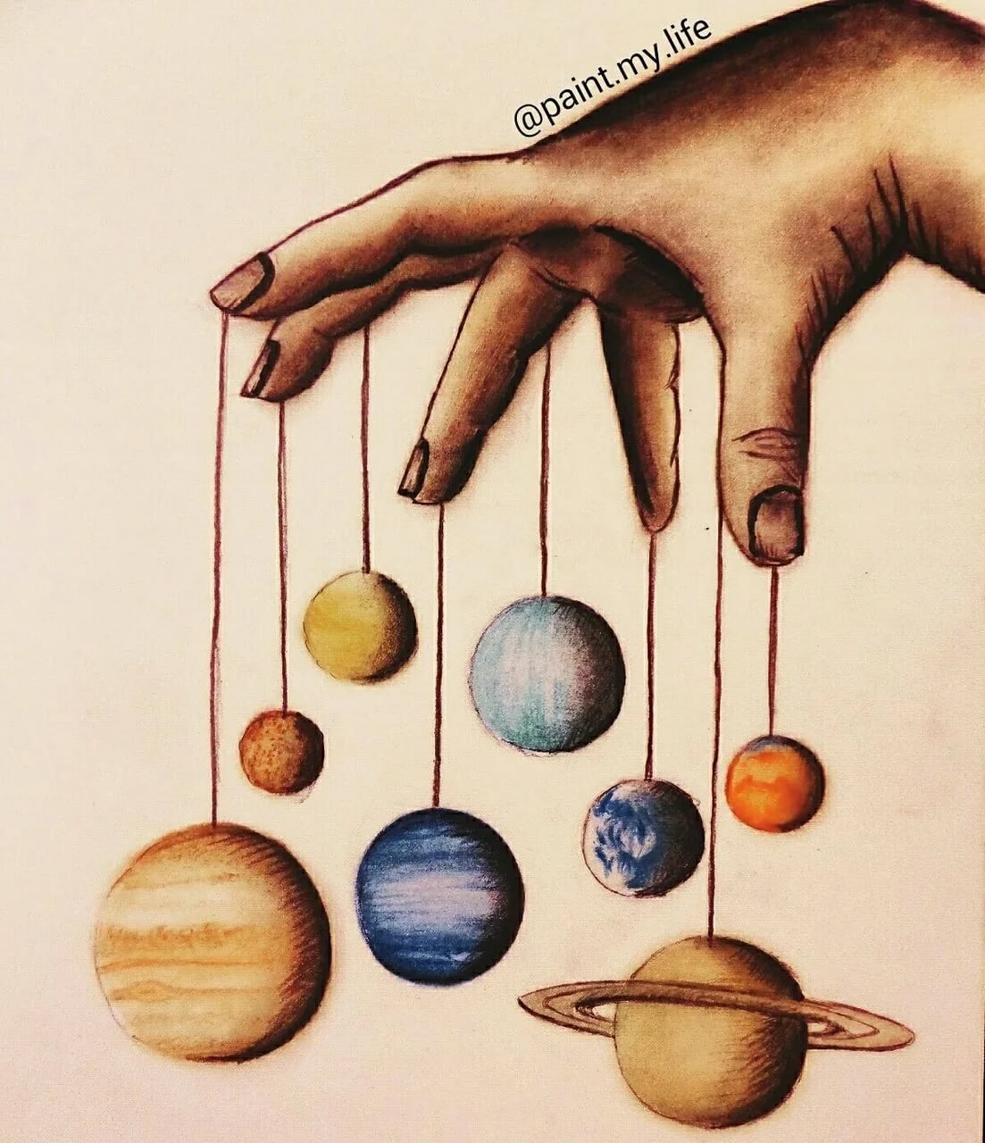 Планета иллюстрация