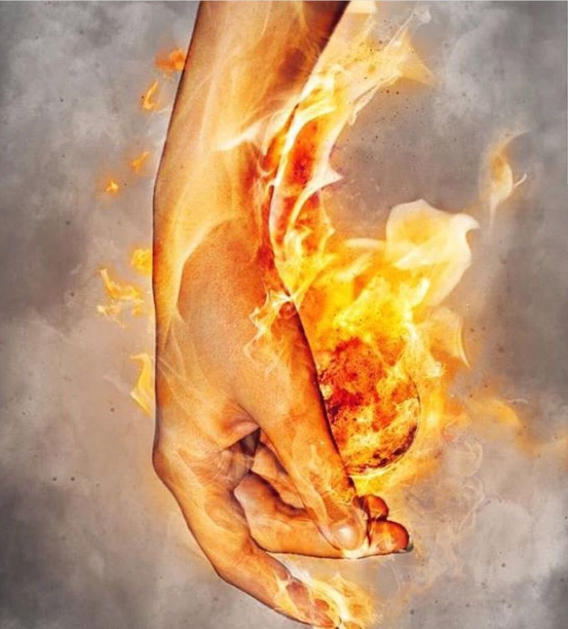 Огонь в руке