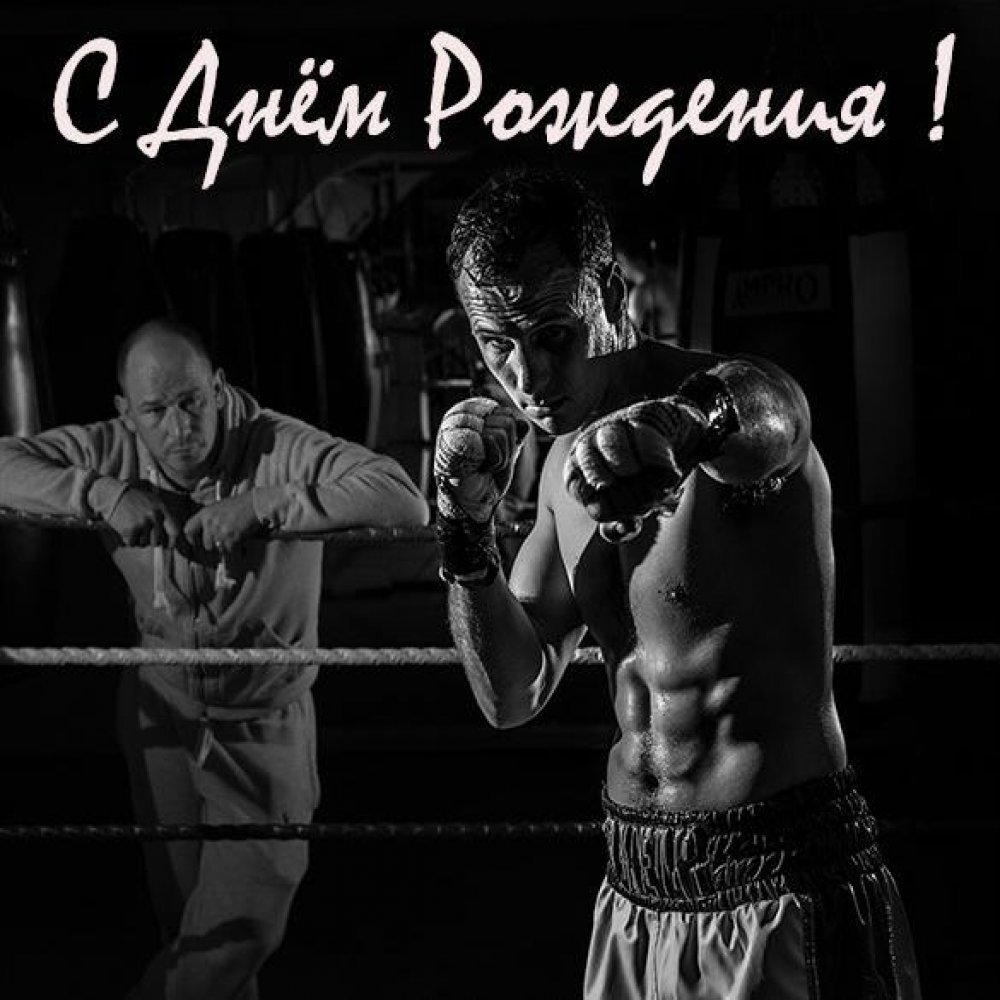 Тренера с днем рождения картинки по боксу