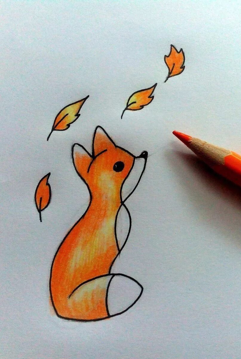 Красивые несложные рисунки