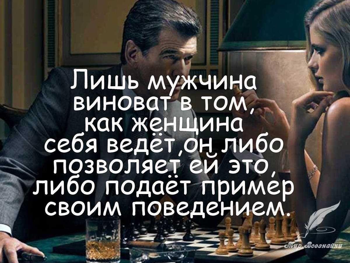 Высказывания о мужчинах и женщинах