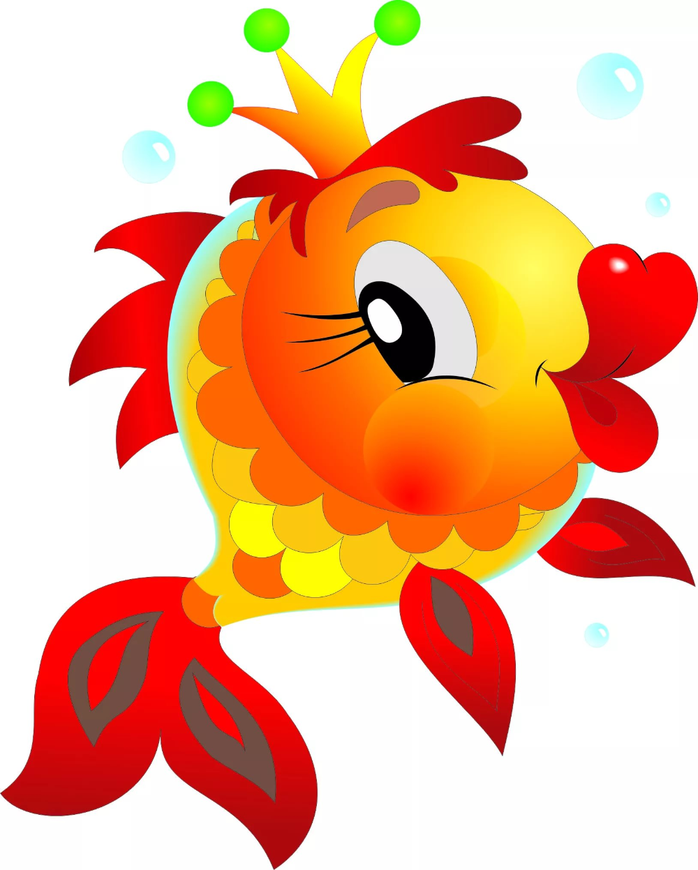 Весёлые рыбки