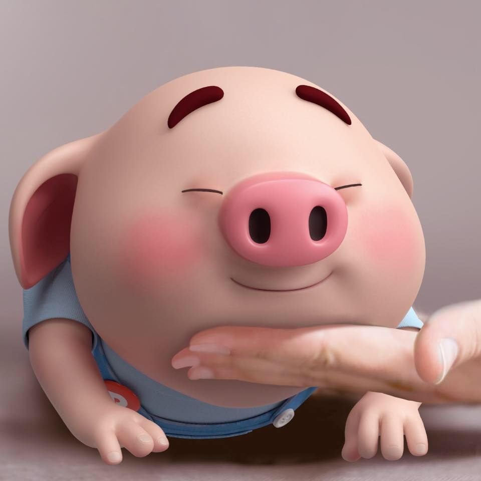 Поросенок и цыпленок