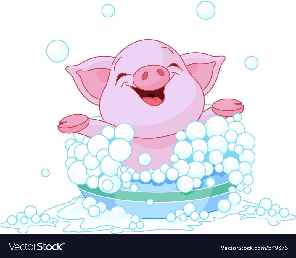 Свинарник мультяшный