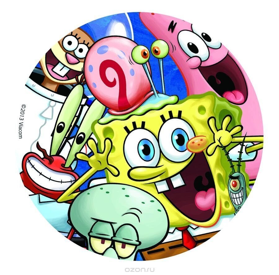 Круглый губка Боб