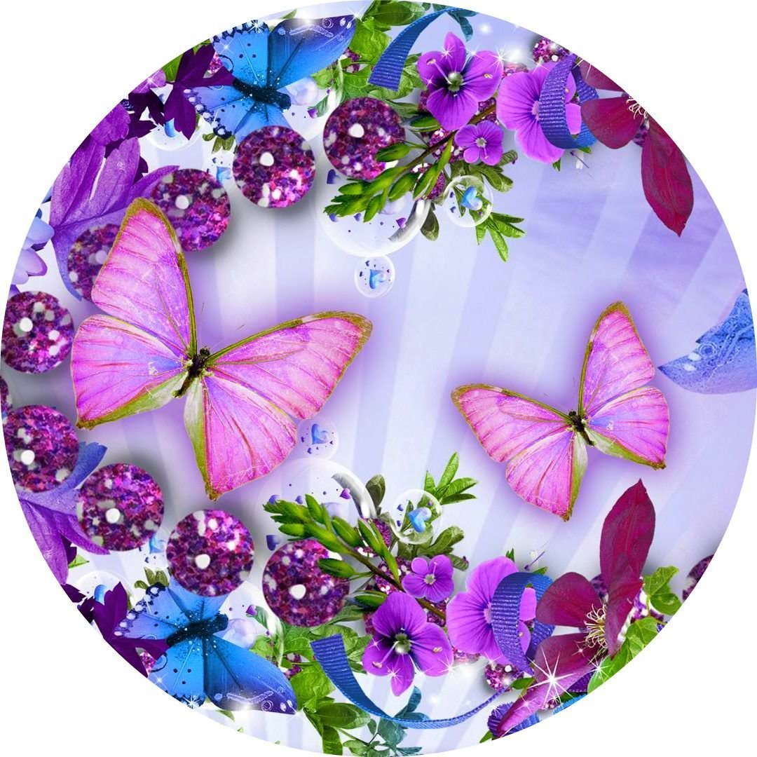 Фон бабочки