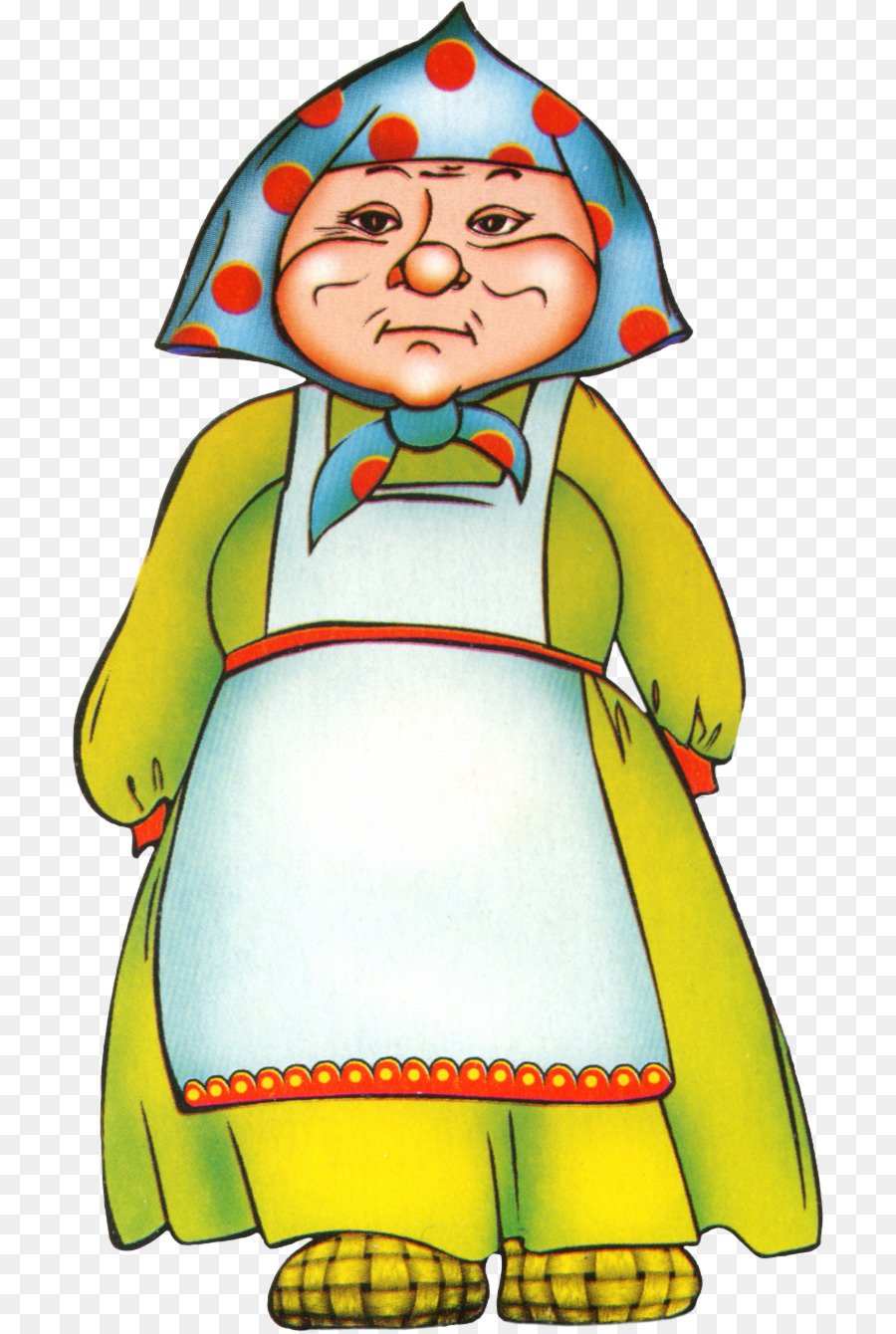 Бабка из колобка